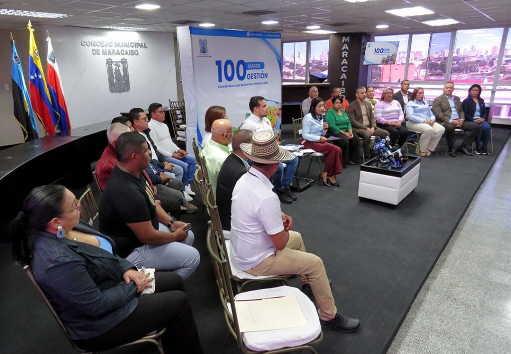 Concejo Municipal Bolivariano de Maracaibo rindió cuenta de sus primeros 100 días de gestión