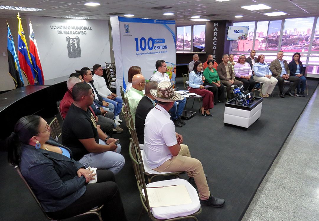 Concejo Municipal Bolivariano de Maracaibo rindió cuenta de sus primeros 100 días de gestión
