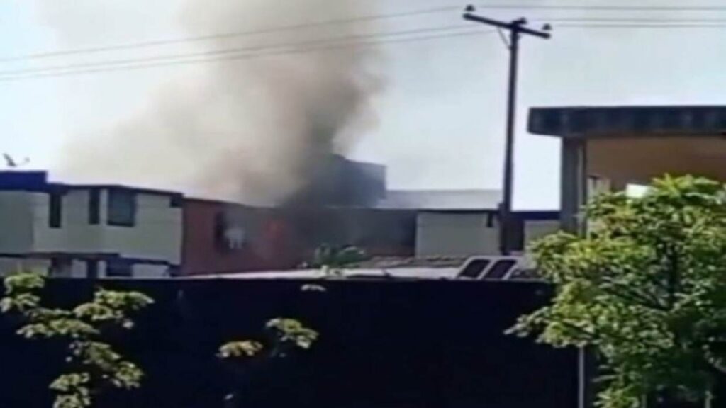 Incendio en San Blas Valencia