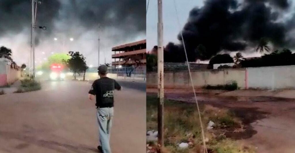 incendio en camaronera