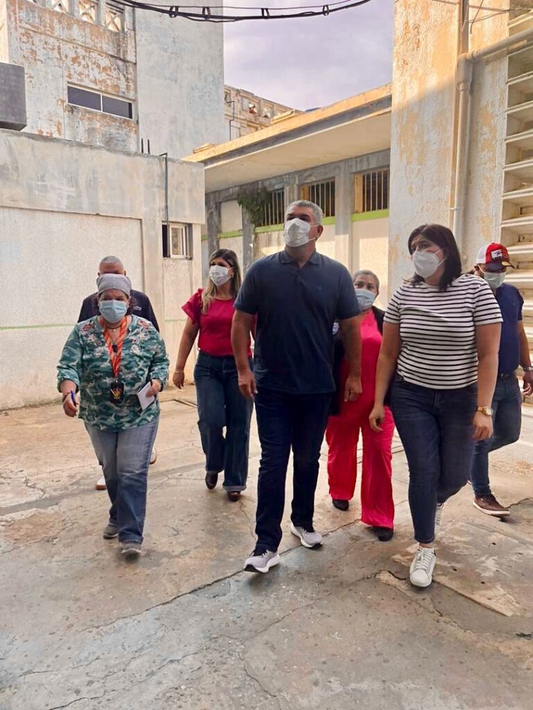 Inicio de trabajos en el Hospital de Niños de Maracaibo