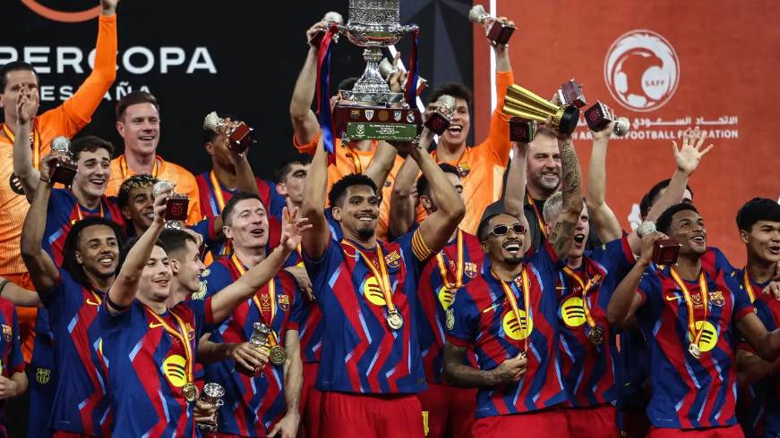 Barcelona campeón Supercopa de España