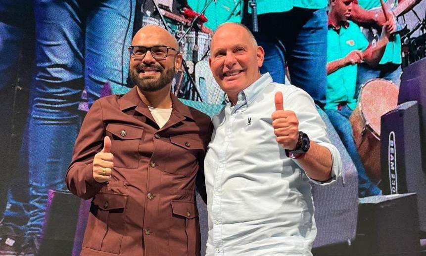 El alcalde Giancarlo Di Martino y Omar Enrique anuncian la programación del segundo aniversario del Parque Monumental Ana María Campos en Maracaibo