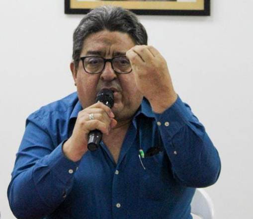 Ildefonso Finol durante ponencia sobre bolivarianismo en el Zulia