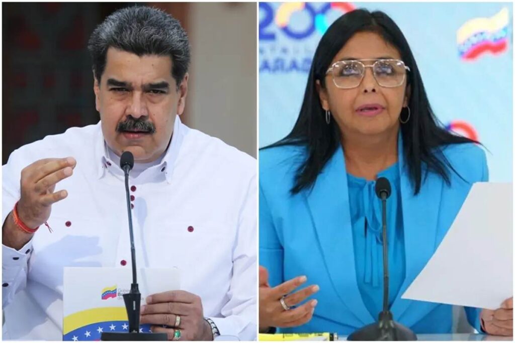 Nicolás Maduro Delcy Rodríguez