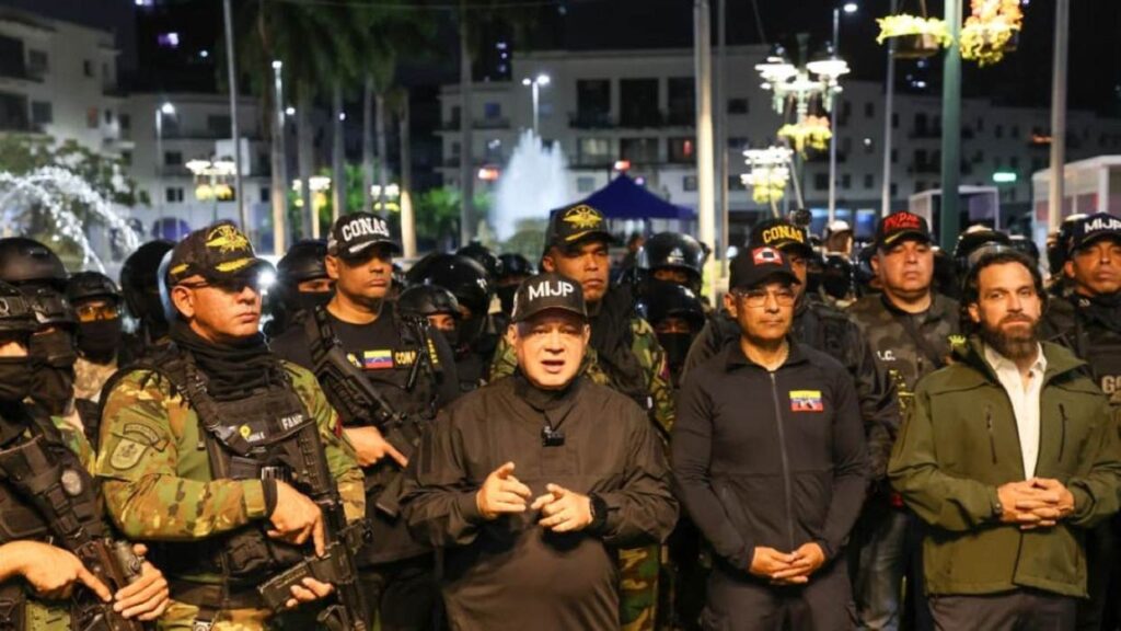 Diosdado Cabello despliegue seguridad