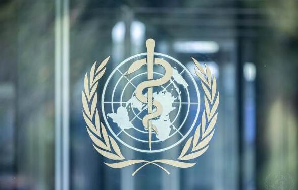 Gráfico que muestra la salida de EE. UU. de la OMS y el impacto en el presupuesto sanitario mundial