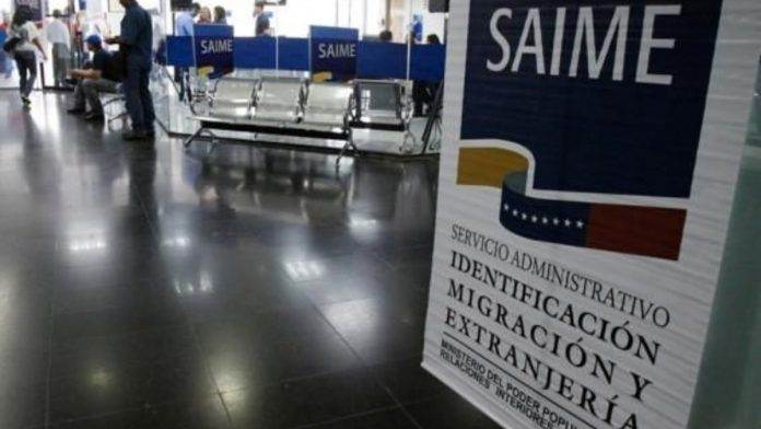 Operativo de cedulación Saime