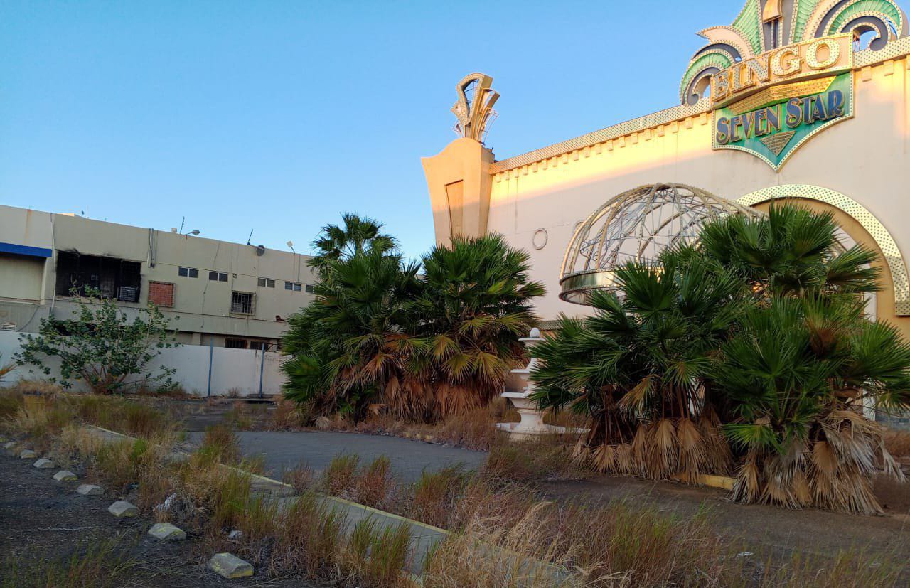 Fachada del antiguo Bingo Seven Star en Maracaibo, inmueble solicitado por la Alcaldía para regularización fiscal.