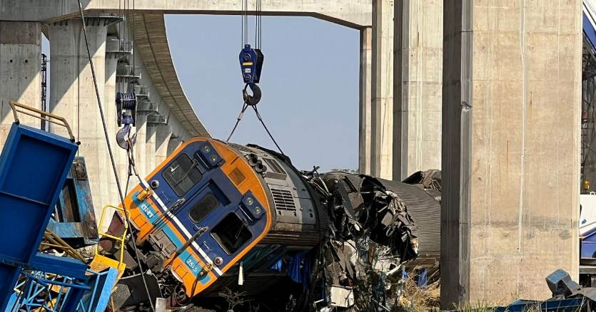 Accidente de tren en Tailandia