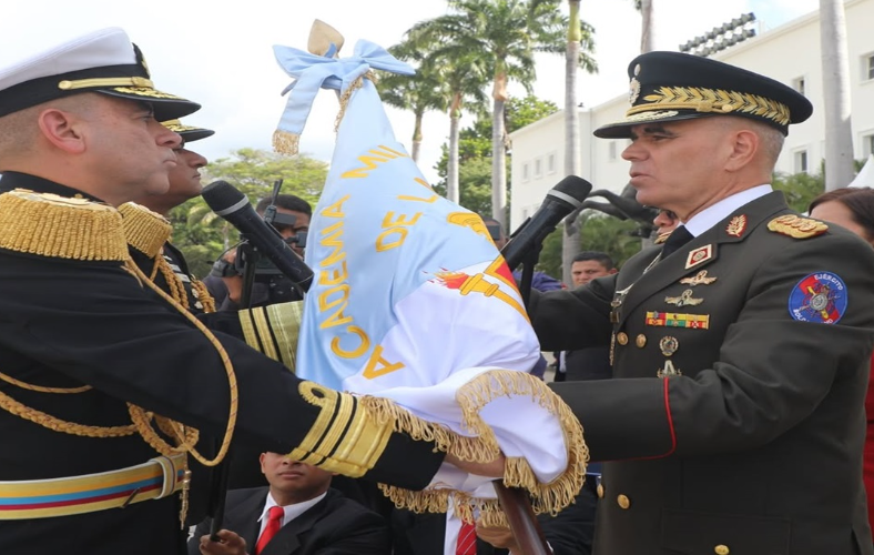 Acto de entrega y recepción de mandos en las Academias Militares de Venezuela presidido por el Ministro de la Defensa.