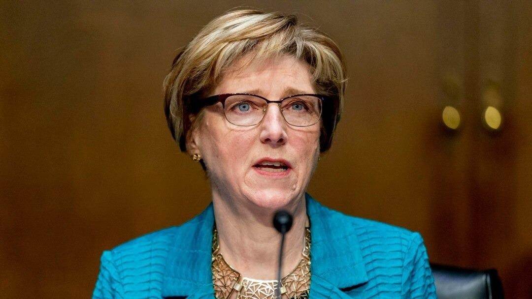 Laura Dogu, jefa de misión diplomática de Estados Unidos para Venezuela, retrato oficial