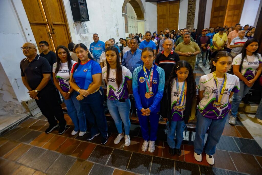Deportistas zulianos asistieron a la misa del deporte
