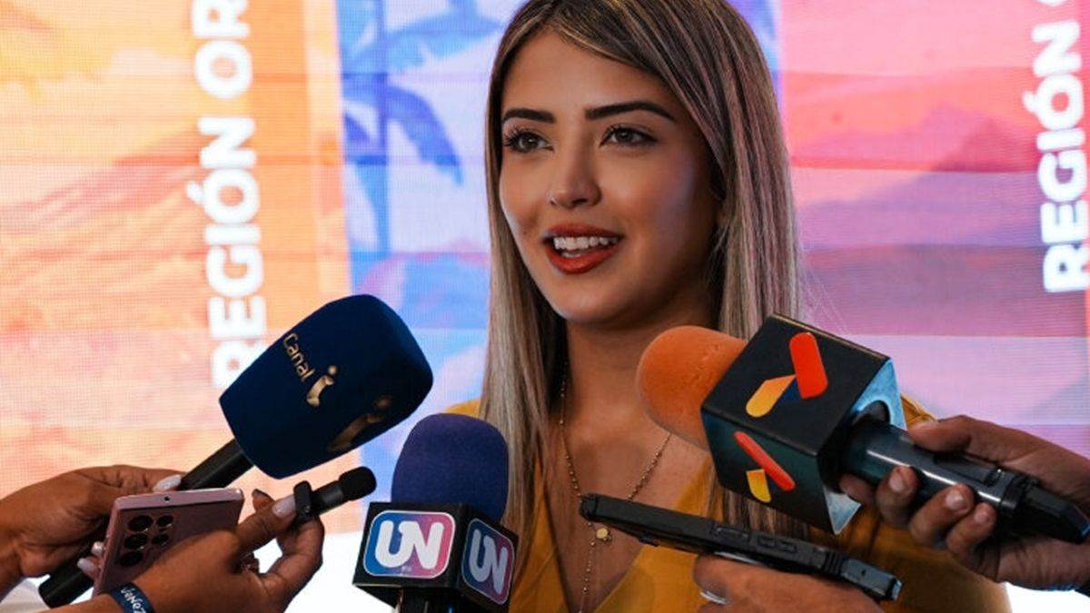 Nombramiento de Daniella Cabello Ministra de Turismo en el Palacio de Miraflores