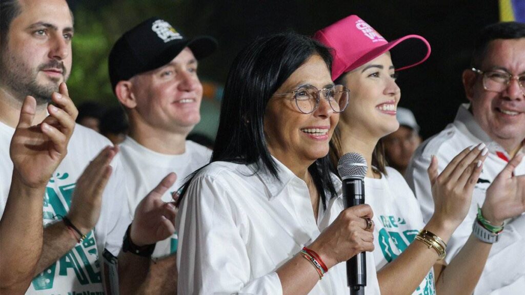 Presidenta encargada Delcy Rodríguez ofreciendo balance positivo de los Carnavales por la Paz 2026