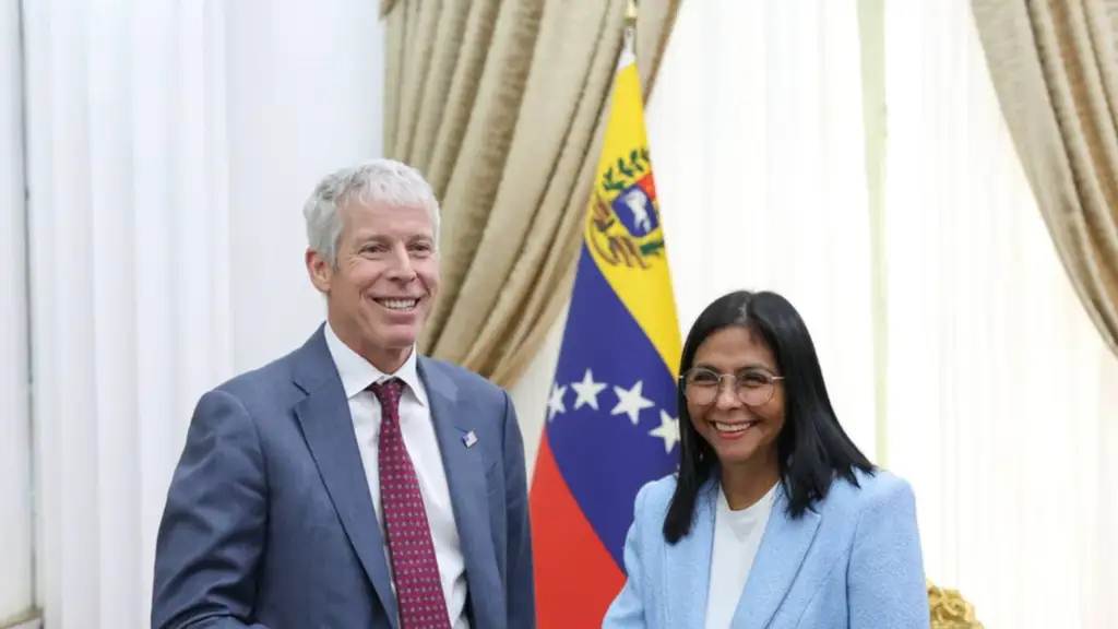 Reunión entre Delcy Rodríguez y Secretario de EEUU sobre agenda energética con Venezuela