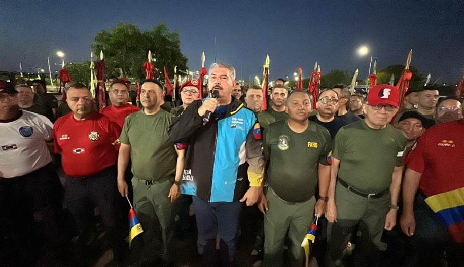 Actos conmemorativos del Día de la Dignidad Nacional Zulia liderados por el gobernador Luis Caldera y autoridades militares