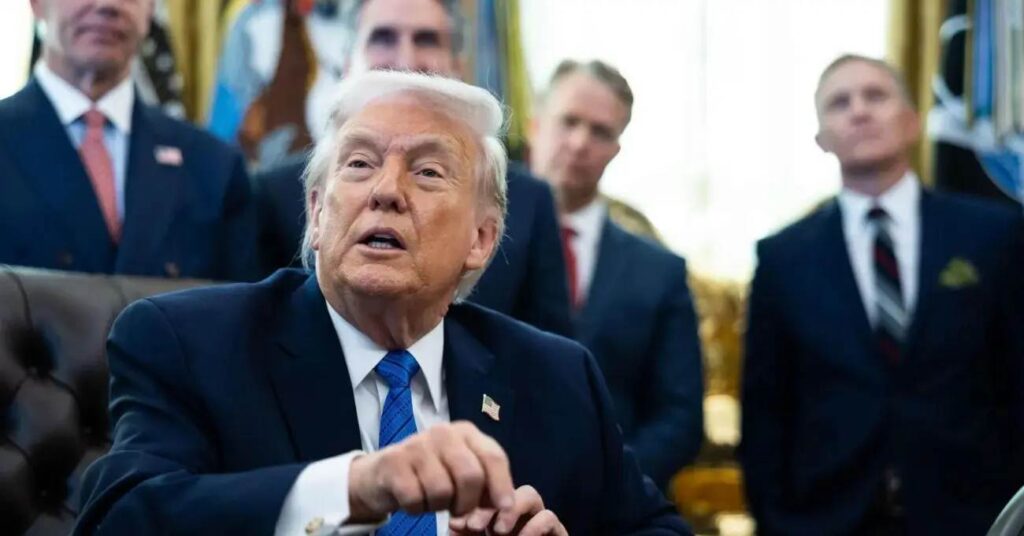 Trump dice que está negociando porque no quieren ser atacados