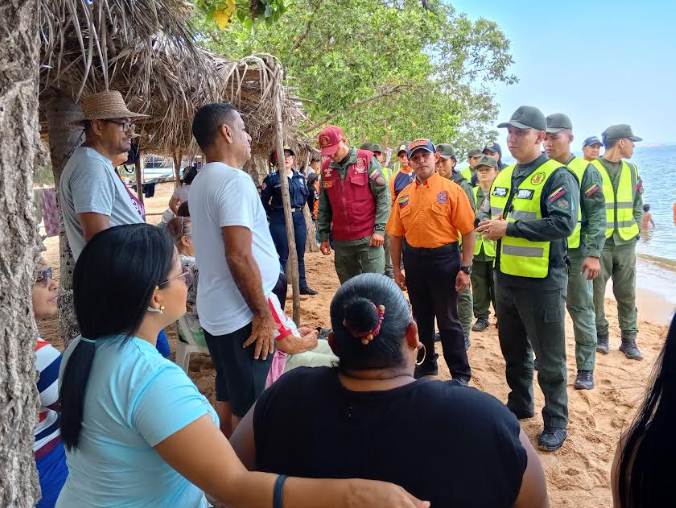 Despliegue de funcionarios de seguridad en el municipio Miranda, Zulia, por el Carnaval 2026
