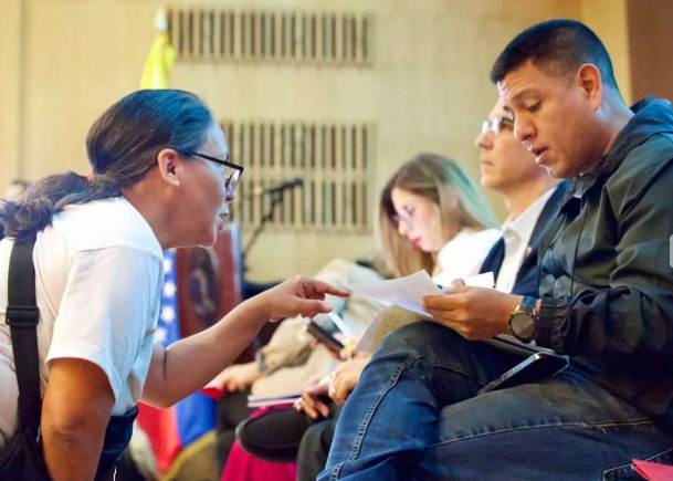 Reunión de la Comisión Especial de la Asamblea Nacional con familiares de detenidos por Ley de Amnistía y Convivencia Democrática