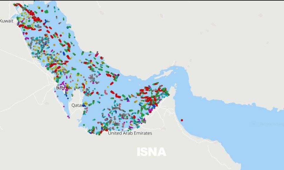 Retención de barcos petroleros en el estrecho de Ormuz, tras el inicio de la escalada bélica contra Irán