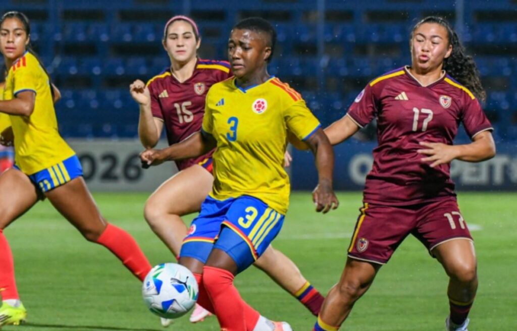 Colombia derrotó 2-0 a Venezuela en el Sudamericano Femenino Sub-20