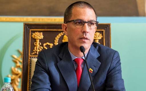 Jorge Arreaza, presidente de la Comisión de Seguimiento de la Ley de Amnistía en rueda de prensa