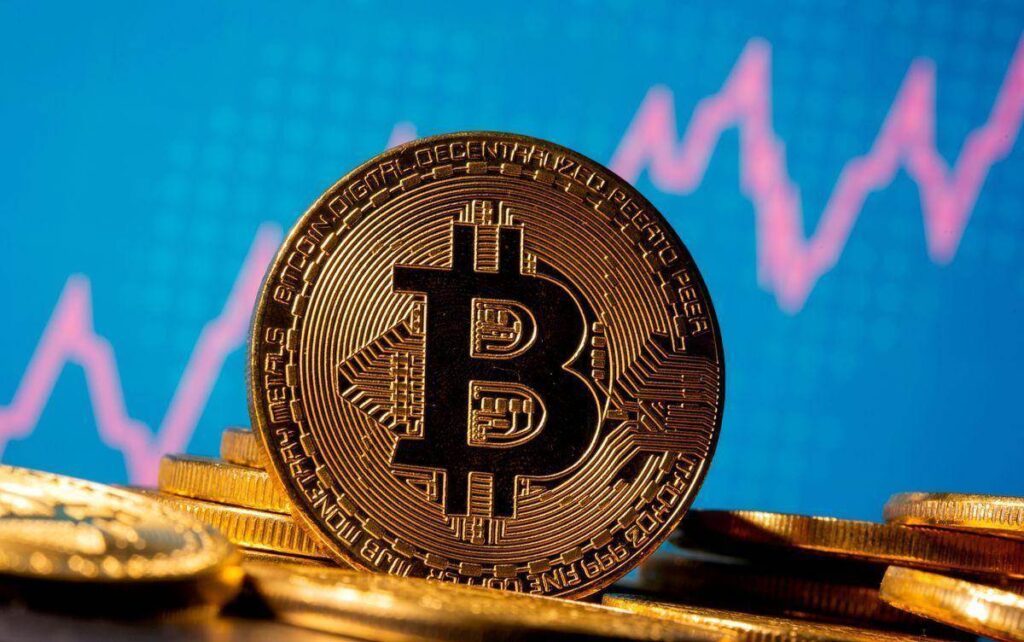 Gráfico de crecimiento del Bitcoin tras anuncio legislativo en EE.UU.