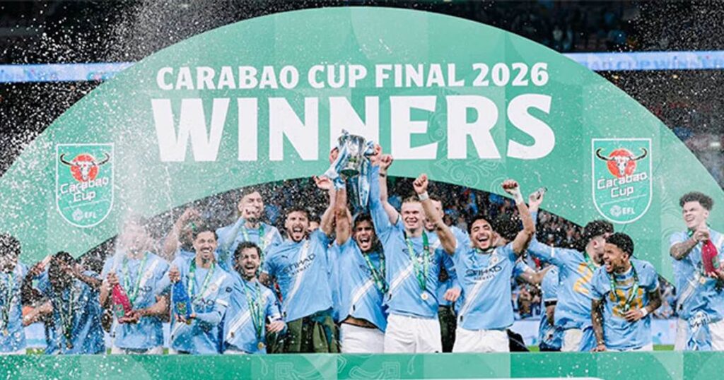 Manchester City ganó la final de la Copa de la Liga ante el Arsenal