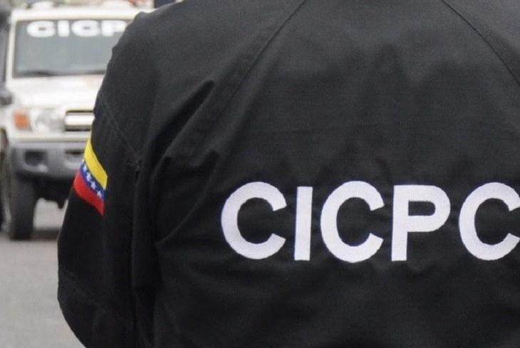 Logo del Cicpc y fachada de la Delegación Municipal Juan Griego en Nueva Esparta