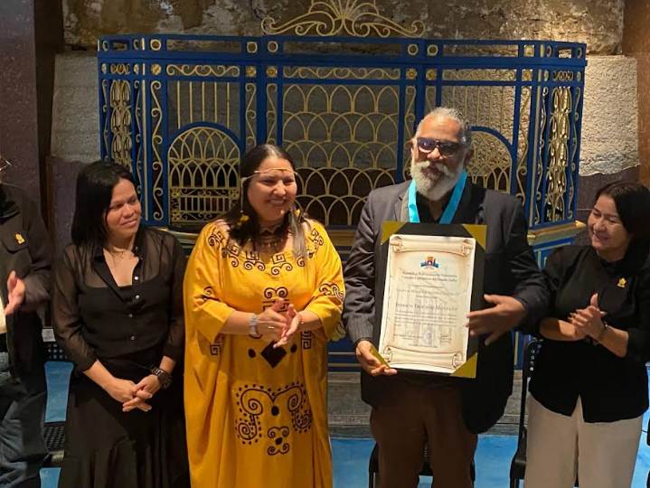 Entrega de la Orden al Mérito Ciudadano en el Teatro Baralt de Maracaibo al cine zuliano