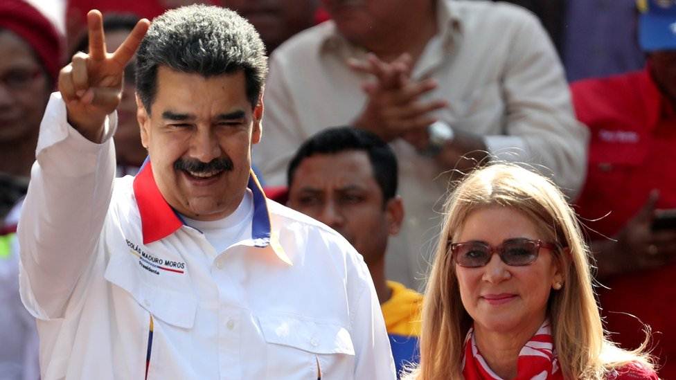 Exigen liberación de Nicolas Maduro y Cilia Flores