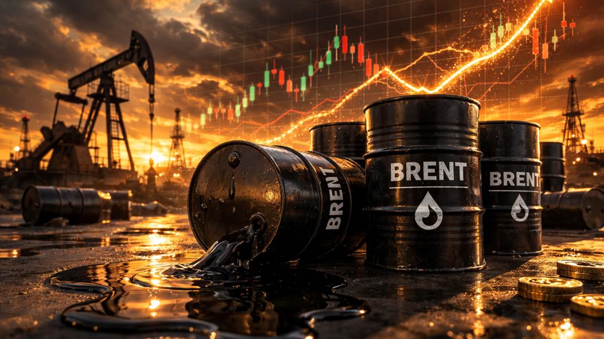 La evolución del precio del petróleo Brent tras el bloqueo del Estrecho de Ormuz