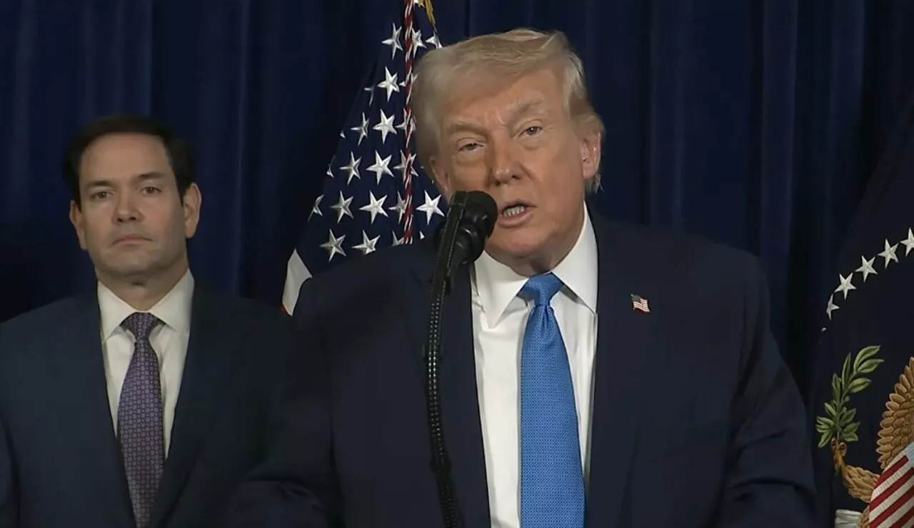 Donald Trump en Truth Social sobre negociaciones con Irán