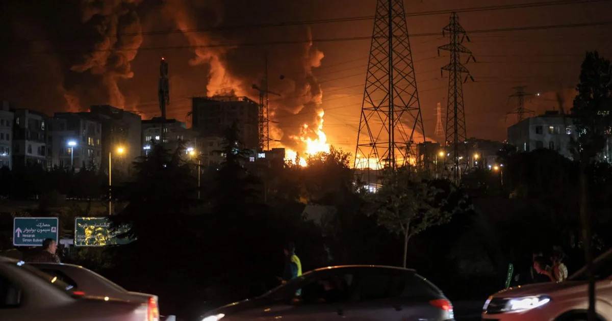 Instalaciones de gas natural en el yacimiento South Pars bajo medidas de emergencia
