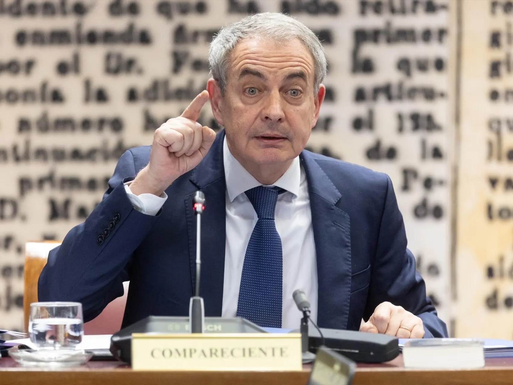 Zapatero en el Senado español