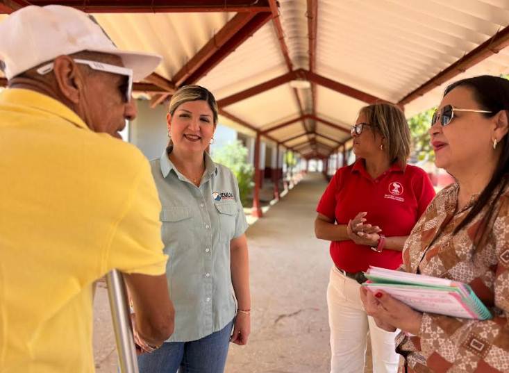 Inspección de obras de rehabilitación en el Centro de Servicio Social Dr. Joaquín Esteva Parra en Maracaibo, Zulia