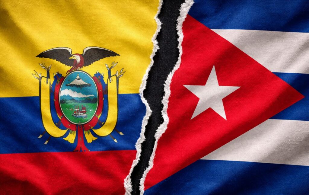 Ecuador declara “persona non grata” al embajador de Cuba y le da 48 horas para abandonar el país