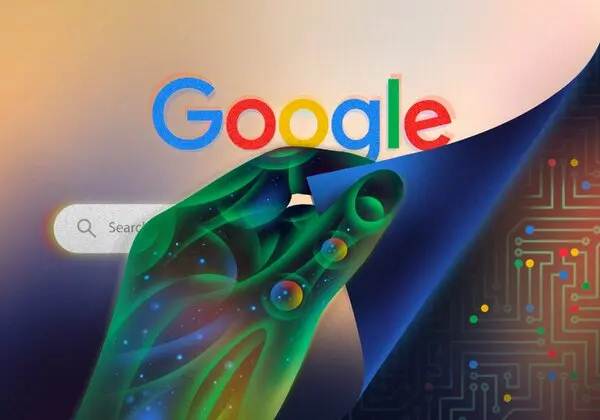 Usuario que utiliza funciones de inteligencia artificial Gemini en un teléfono inteligente Android