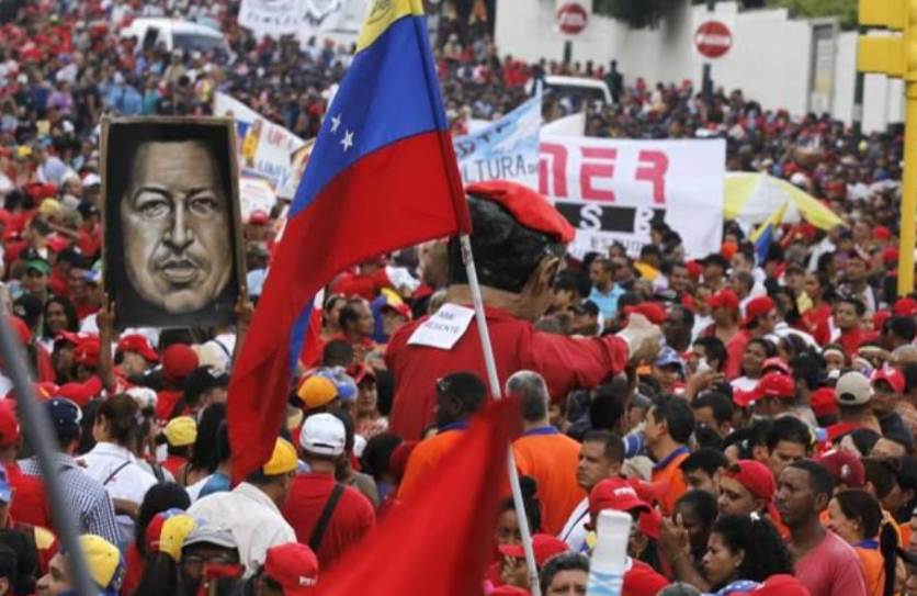 Concentración Popular en la Plaza Morelos, Caracas contra sanciones y en defensa de la soberanía venezolana