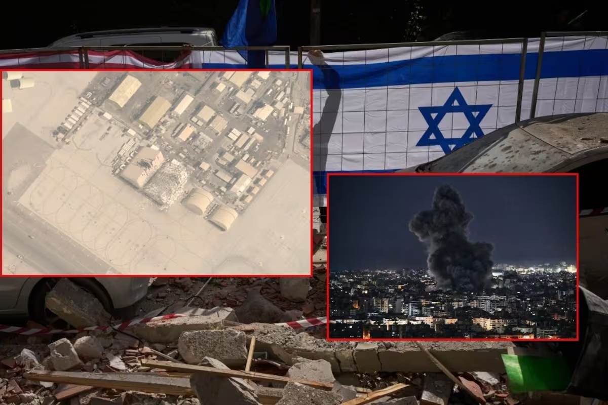 Incendio en refinería de Haifa tras ataque con misiles iraníes marzo 2026