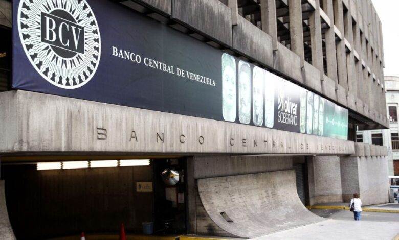 Sedes del Banco Central de Venezuela y Banco de Venezuela en Caracas