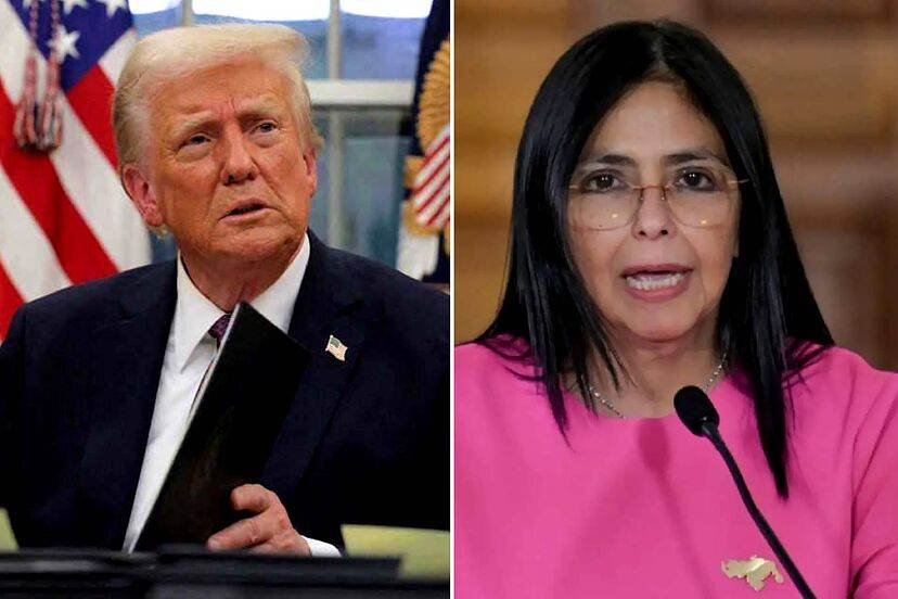 Presidenta interina Delcy Rodríguez tras el levantamiento de sanciones por parte de la OFAC en 2026