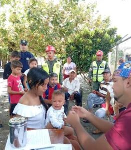 La Alcaldía de Colón y el COE brindan asistencia médica y social a familias afectadas por lluvias