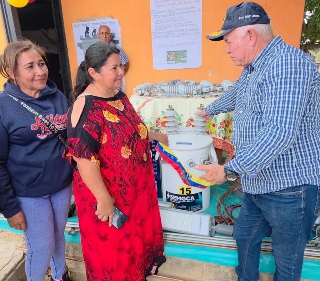 Instalación de transformadores eléctricos por la Alcaldía de Mara en sectores rurales