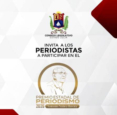 El CLEZ abre convocatoria para el Premio Estadal de Periodismo en el Zulia 2026