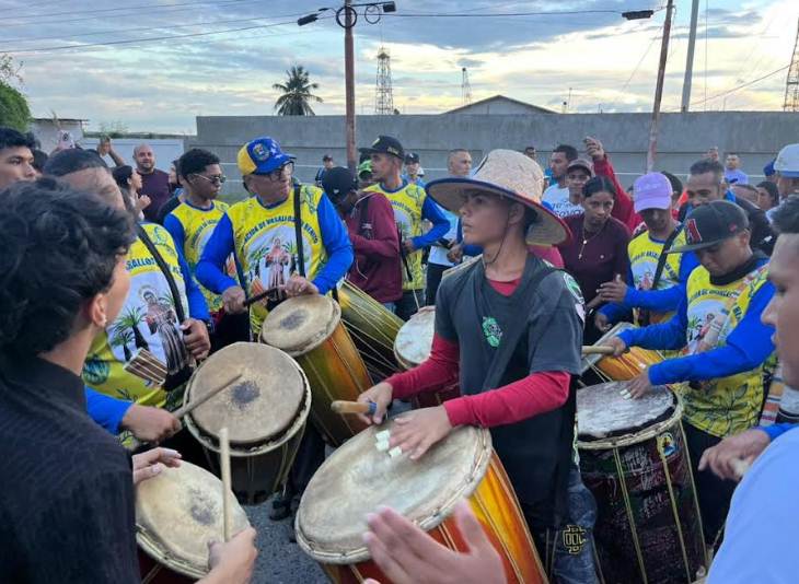 El alcalde Frank Carreño participó en el emotivo Encuentro de Vasallos en honor a San Benito en el sector La Rosa Vieja de Cabimas