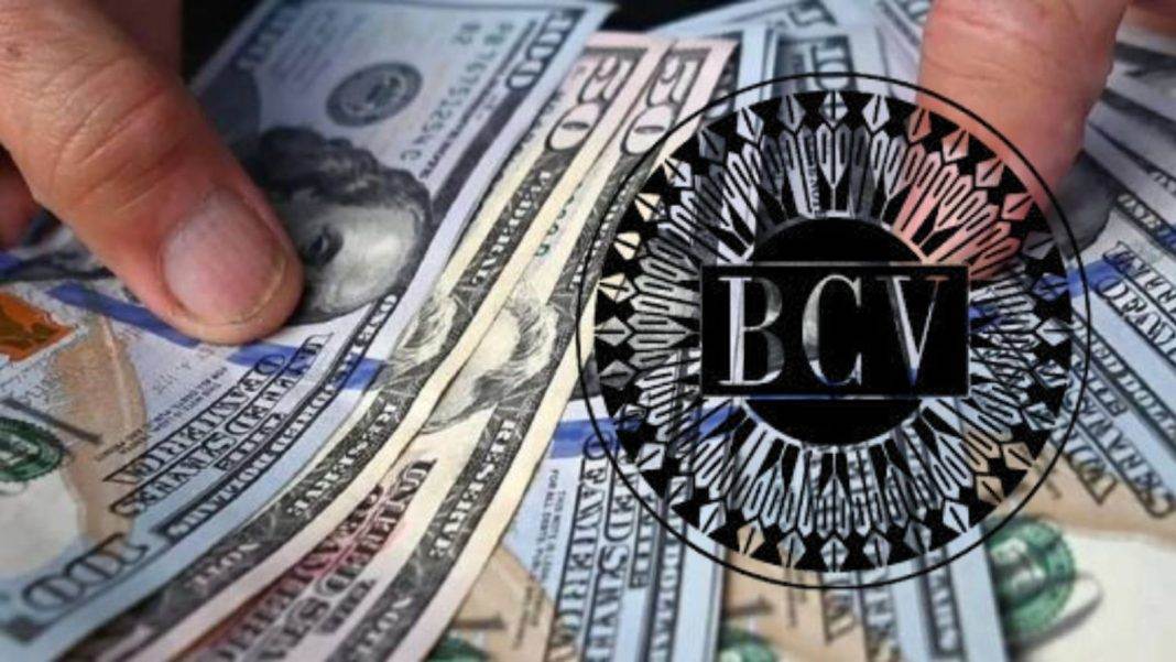 Monitor de tasas oficiales del Banco Central de Venezuela dólar y euro