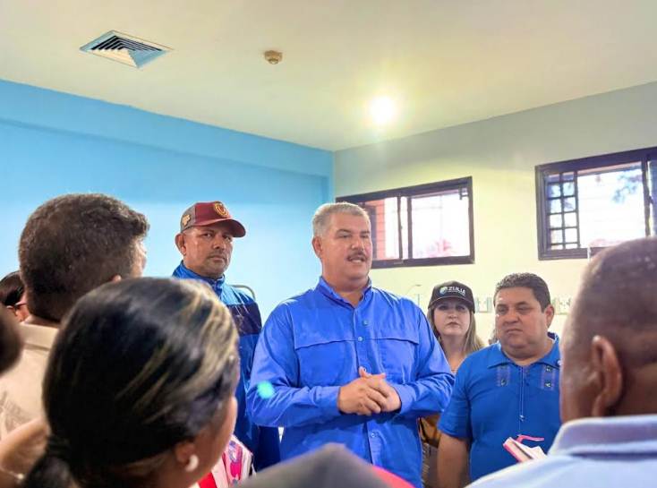 El gobernador Luis Caldera activa el Plan Cayapa de la Salud en la Clínica Popular El Venado en Baralt