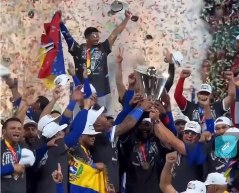 VENEZUELA CON LA COPA DE CAMPEONES DEL CLÁSICO MUNDIAL DE BÉISBOL 2026